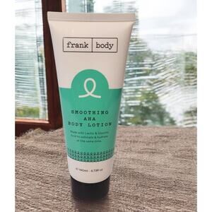 Frank Body Smoothing AHA Body Lotion - NEW - Exfoliate Hydrate Full SZ 4.73oz